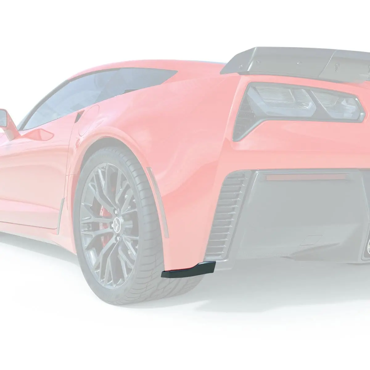 C7 Zr1, Z06, & Grand Sport Rear Fascia Extensions 1