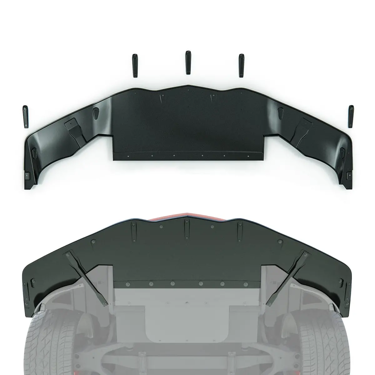 C7 Zr1 Splitter Undertray 1