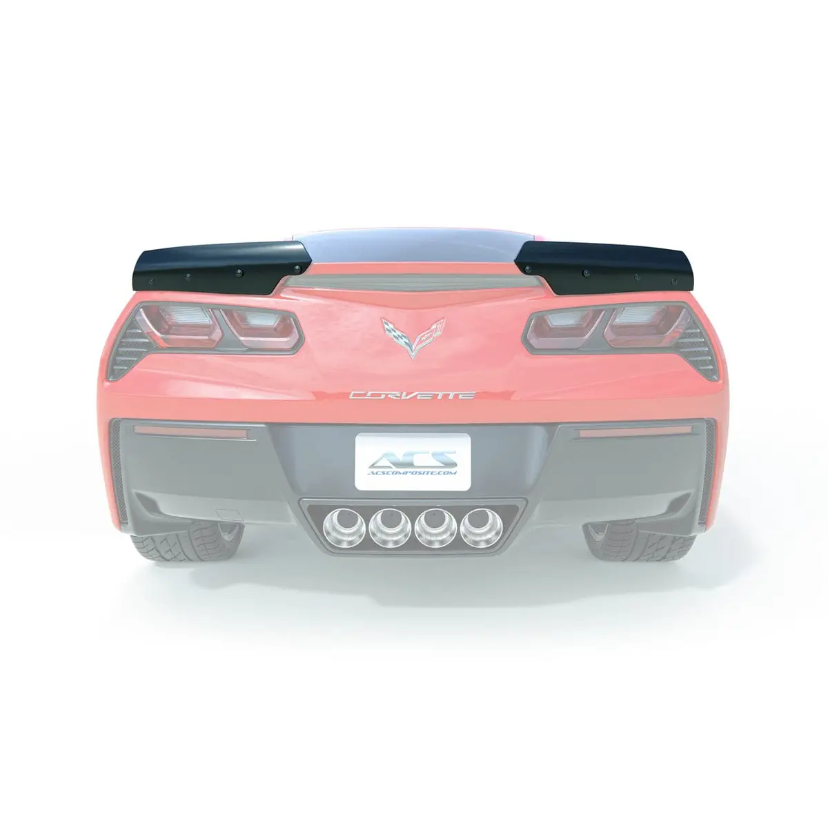 C7 Stingray - Z06 S2 Spoiler Wickers 1