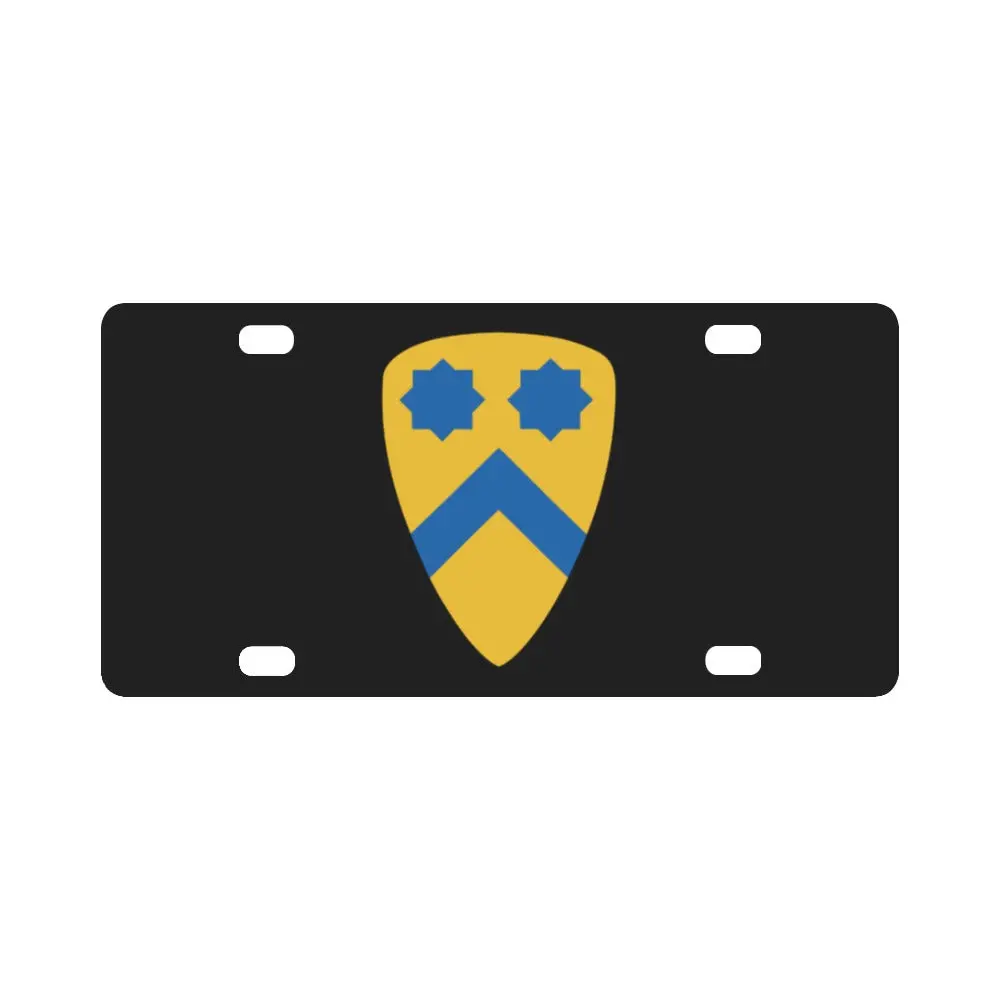 Ssi - 2Nd Cavalry Division X 300 Classic License Plate 1