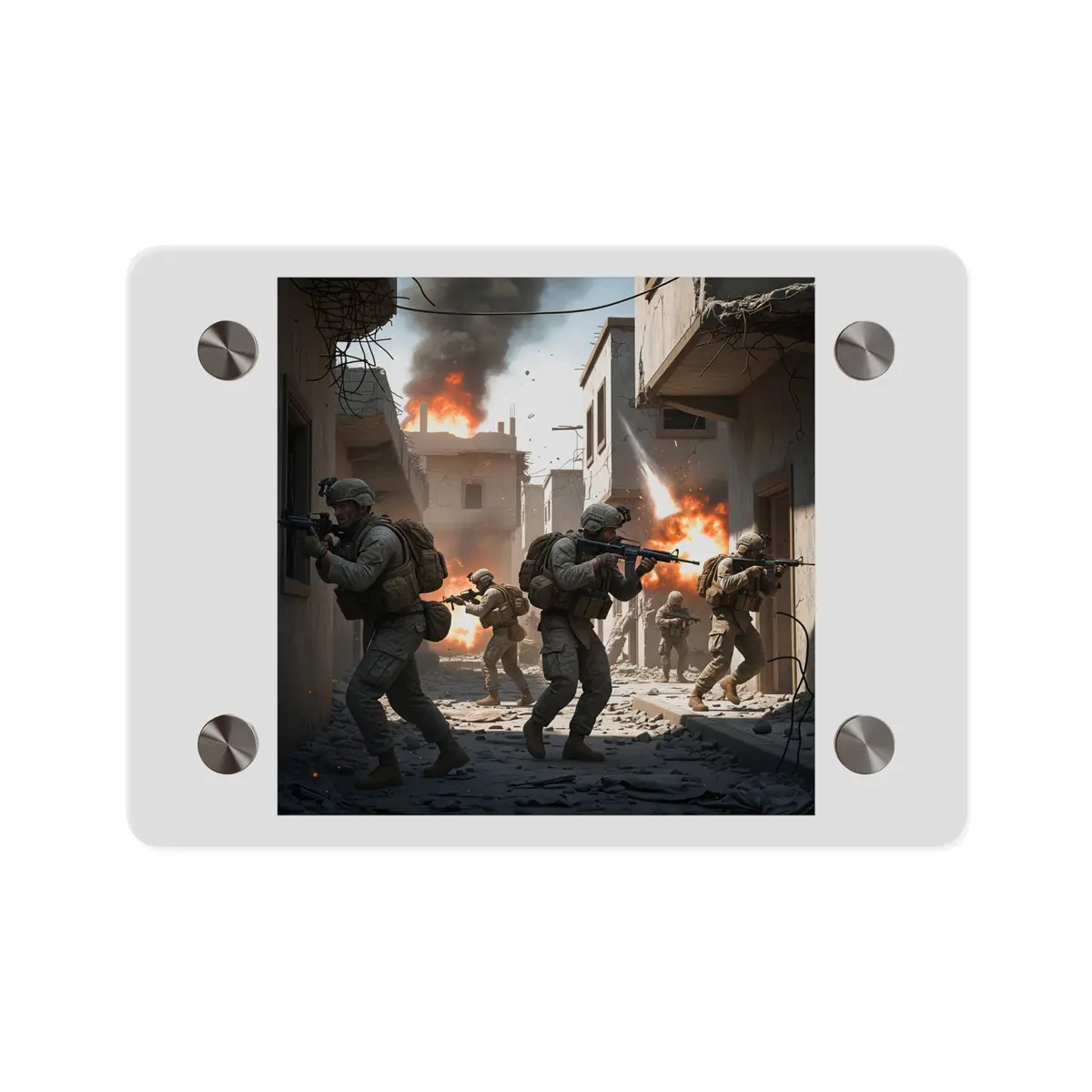 Acrylic Wall Art Panel - 2Nd Battle Of Fallajuh Iraq War 1