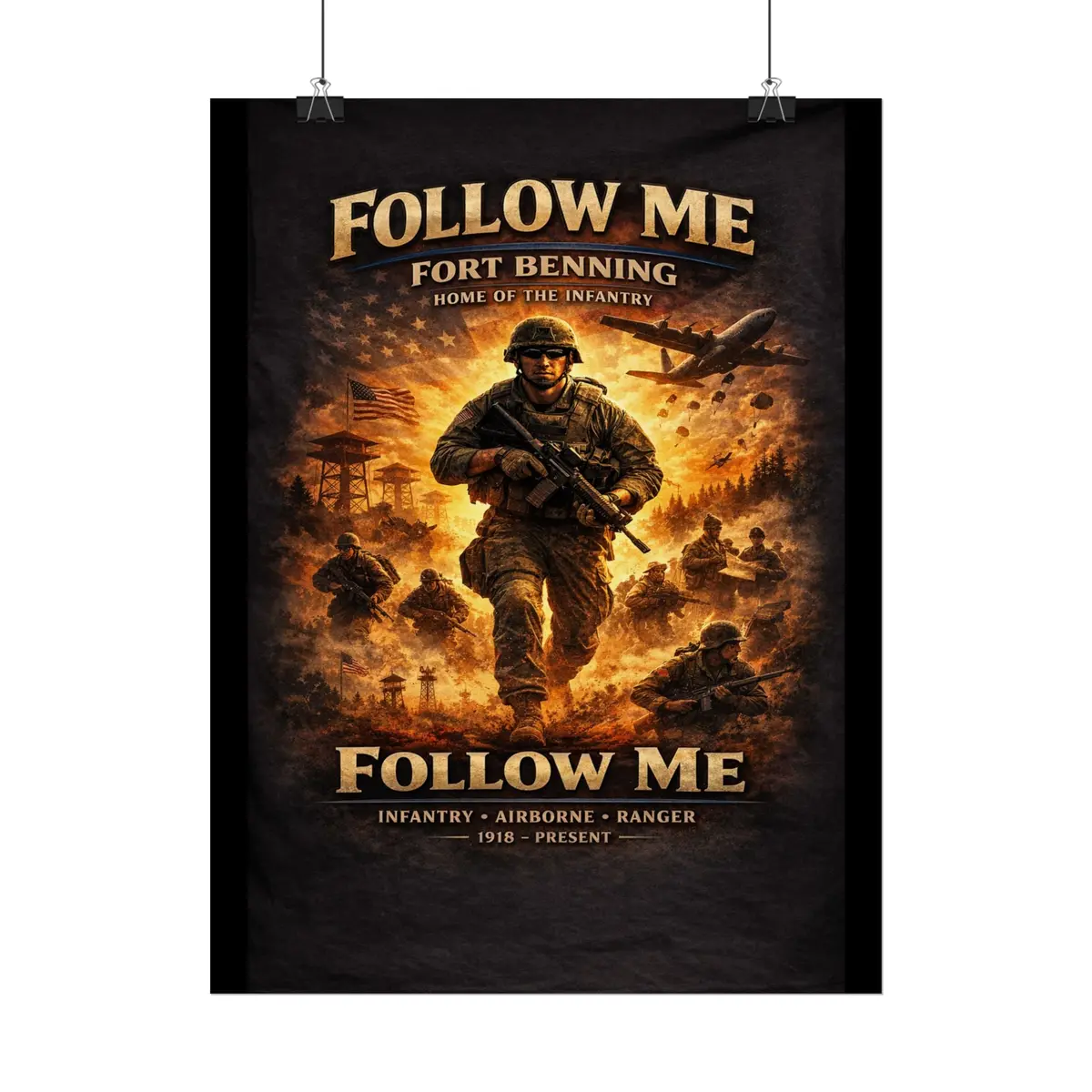 Posters - Fort Benning - Follow Me 7