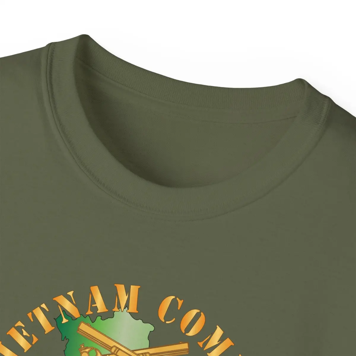 Unisex Ultra Cotton Tee - Army - Vietnam Combat Veteran W 212Th Military Police Company - 18Th Mp Bde Ssi - Vn Svc X 300 30