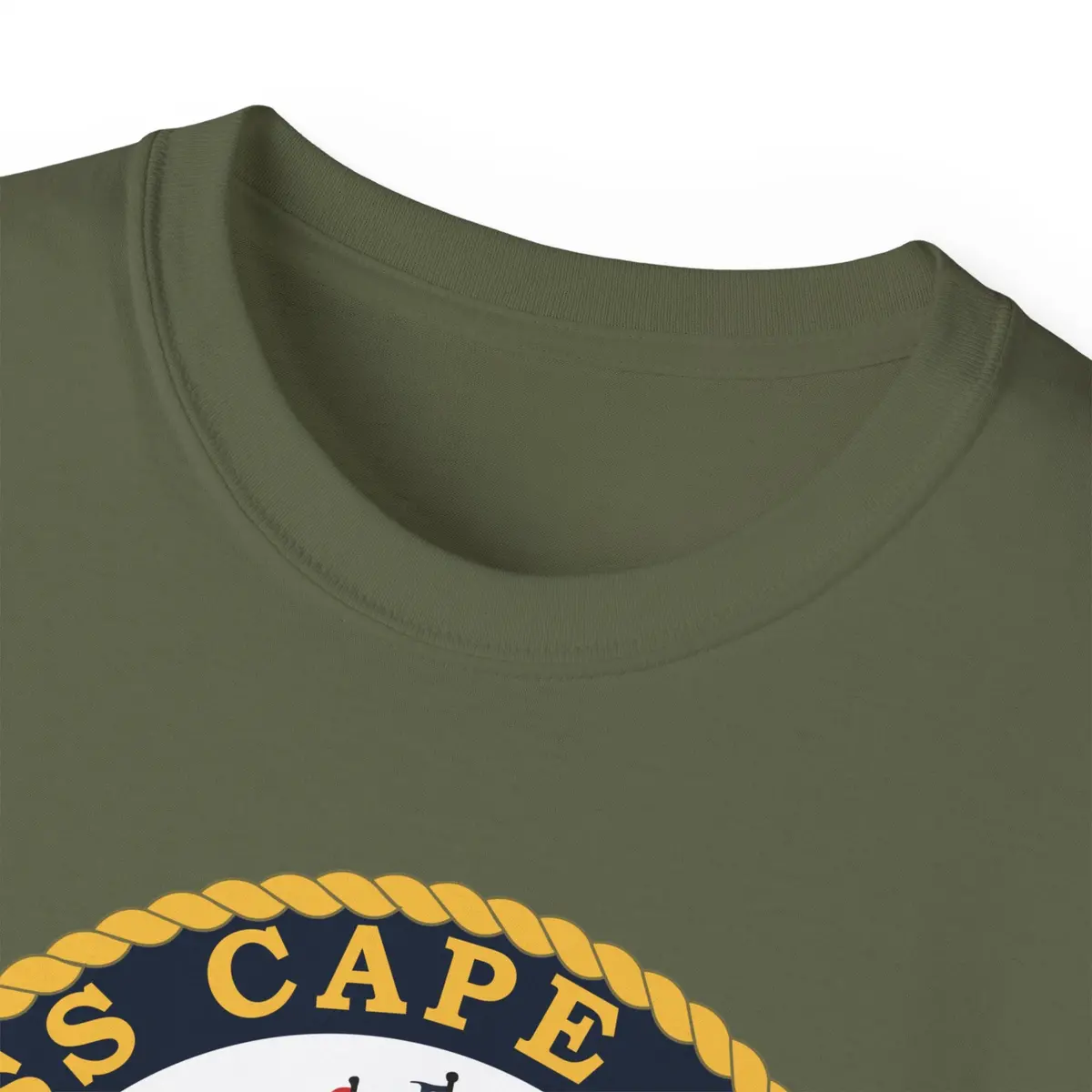 Unisex Ultra Cotton Tee - Navy - Uss Cape Cod (Ad 43) Wo Txt X 300 30