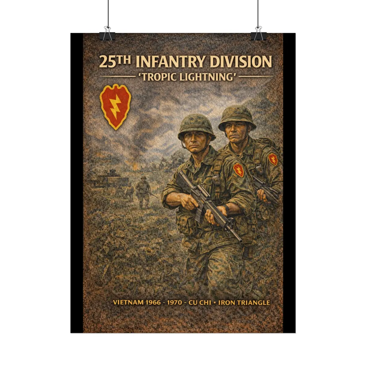 Rolled Posters - 25Th Infantry Division - Tropic Lightning 7
