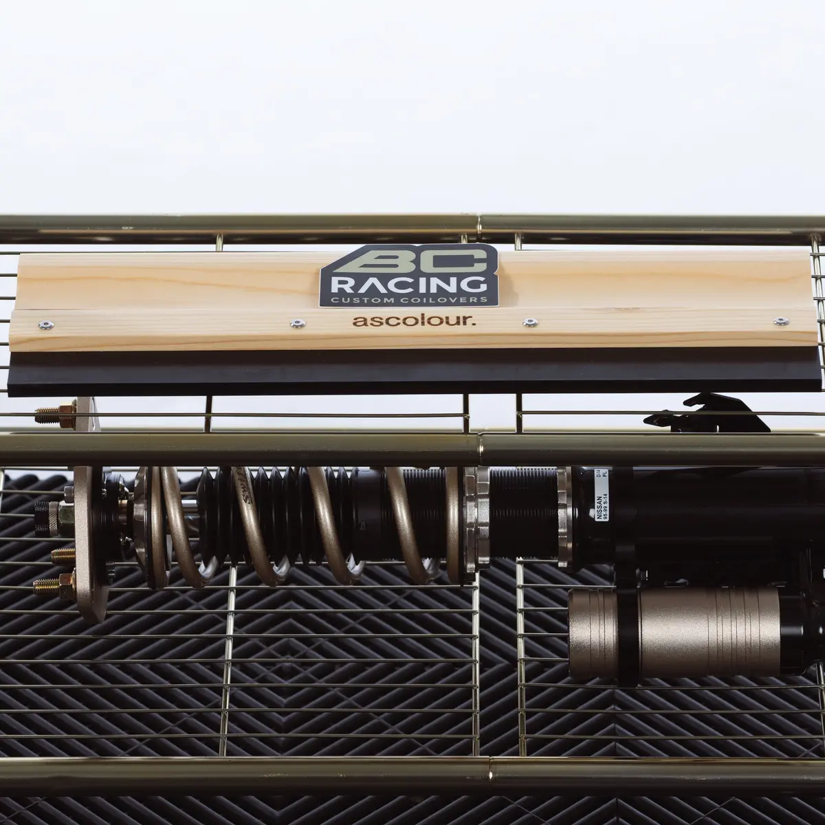 Bc Racing 4” Stacked Logo Sticker 1