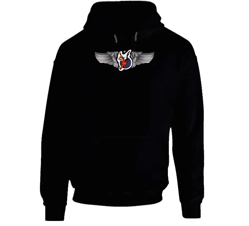 Army Air Corps - Wasp Wing W Finella Wo Txt Hoodie 1
