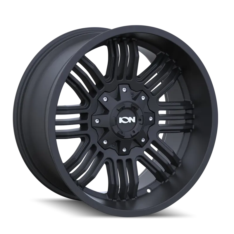 Ion Type 144 Forged Alloy Wheel – 17X9 Inches, 5X127 Bolt Pattern, -12Mm Offset, 87.1Mm Hub Bore, Matte Black 1