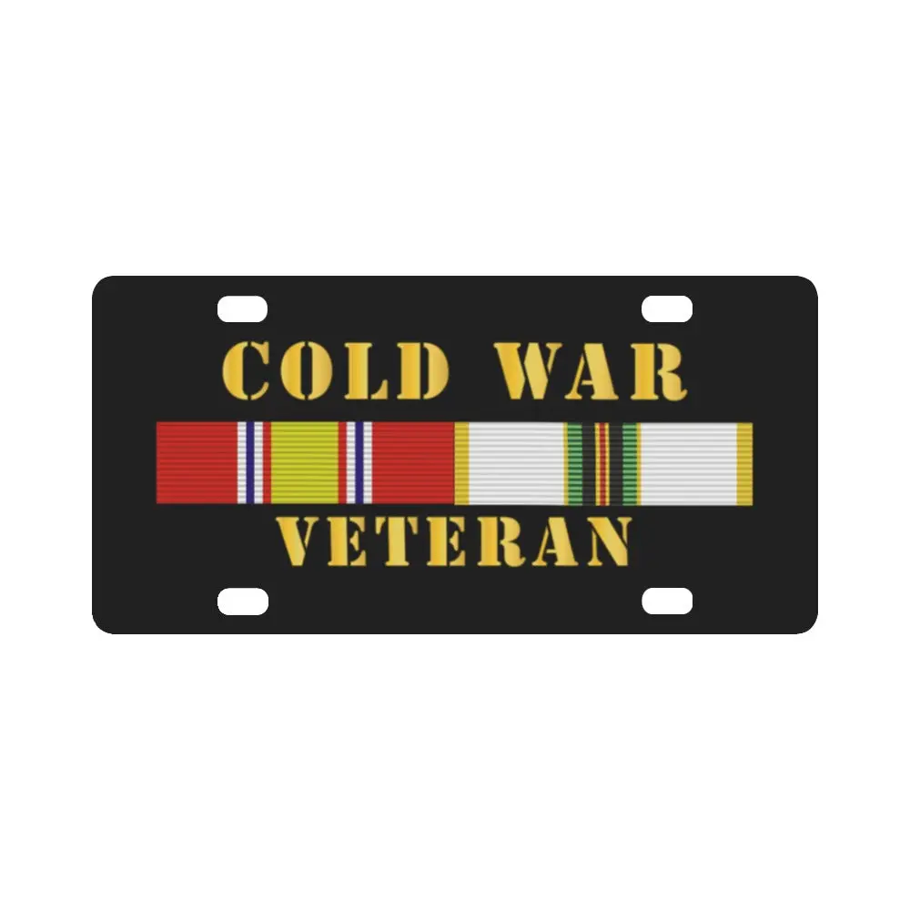 Army - Cold War Veteran W Cold Svc Classic License Plate 1