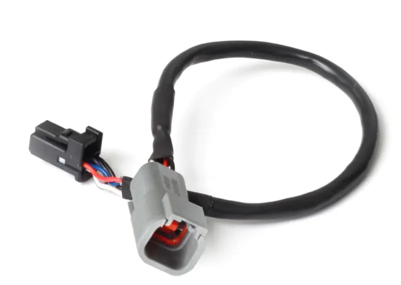 Haltech 3-Inch Can Adaptor Cable – Dtm-4 Female Socket To 8-Pin Black Tyco Connector 1