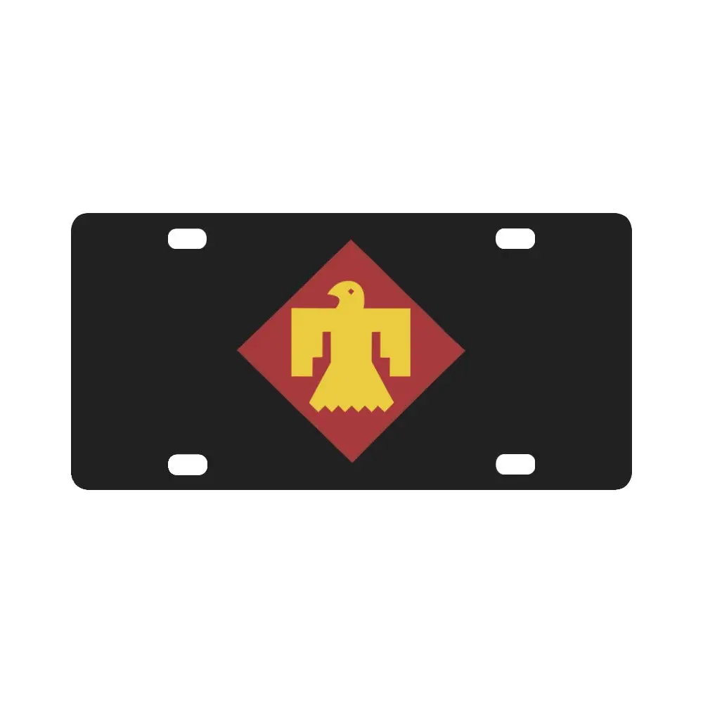 Ssi - 45Th Infantry Division X 300 Classic License Plate 1