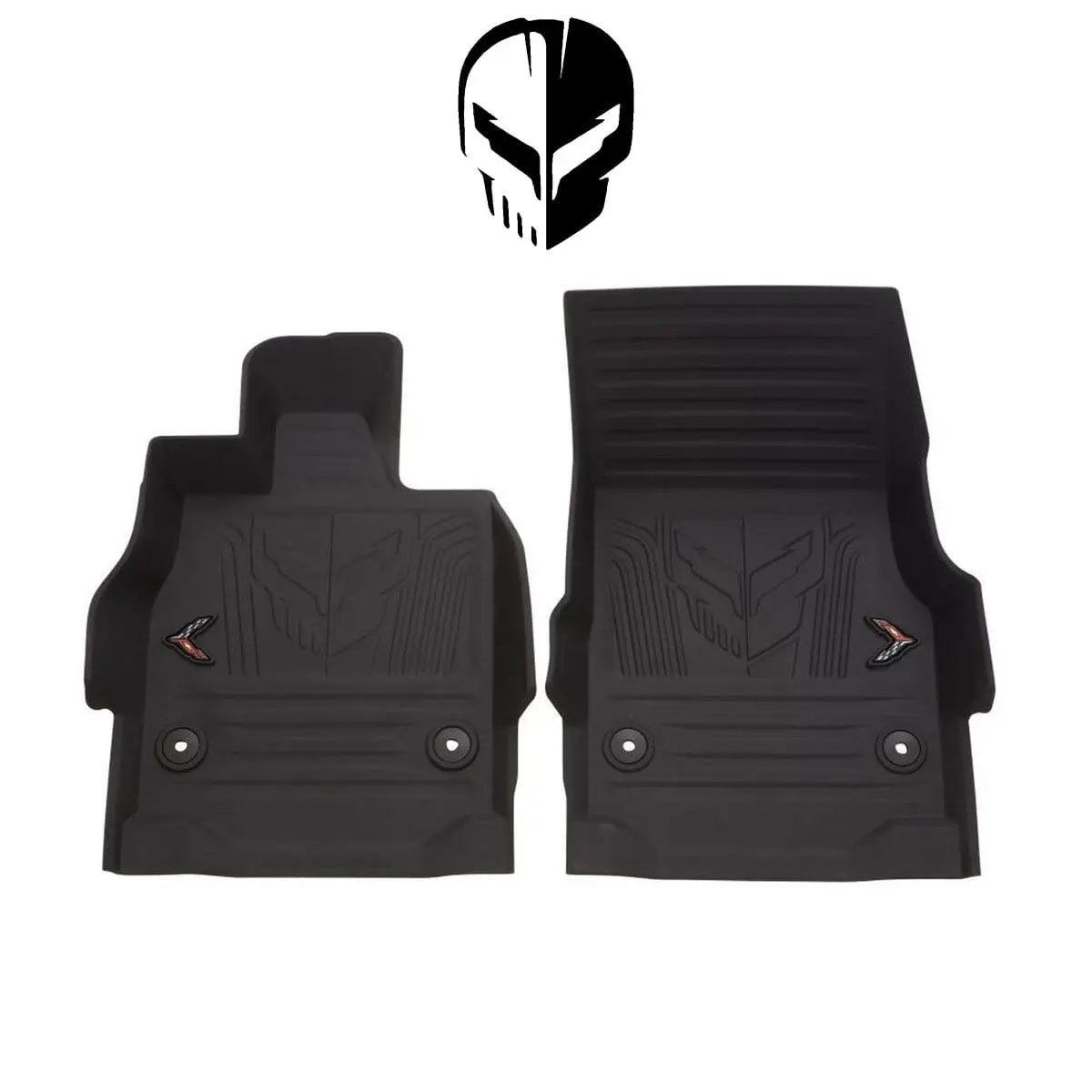 C8 All Weather Jake Floor Mats 1
