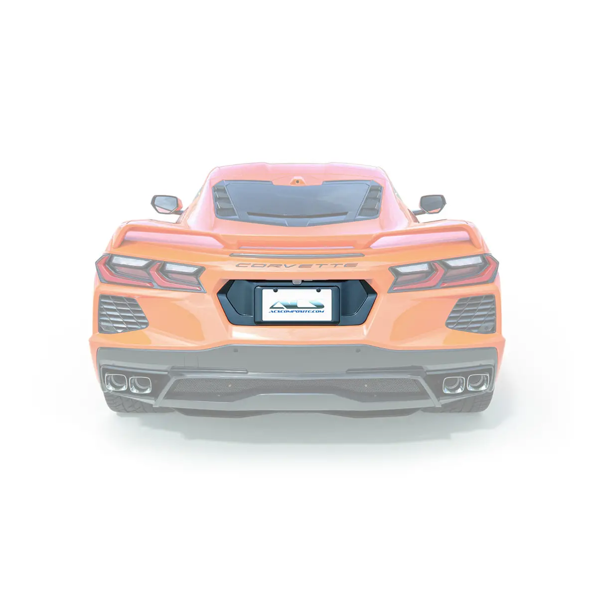 C8 Stingray License Plate Filler 1