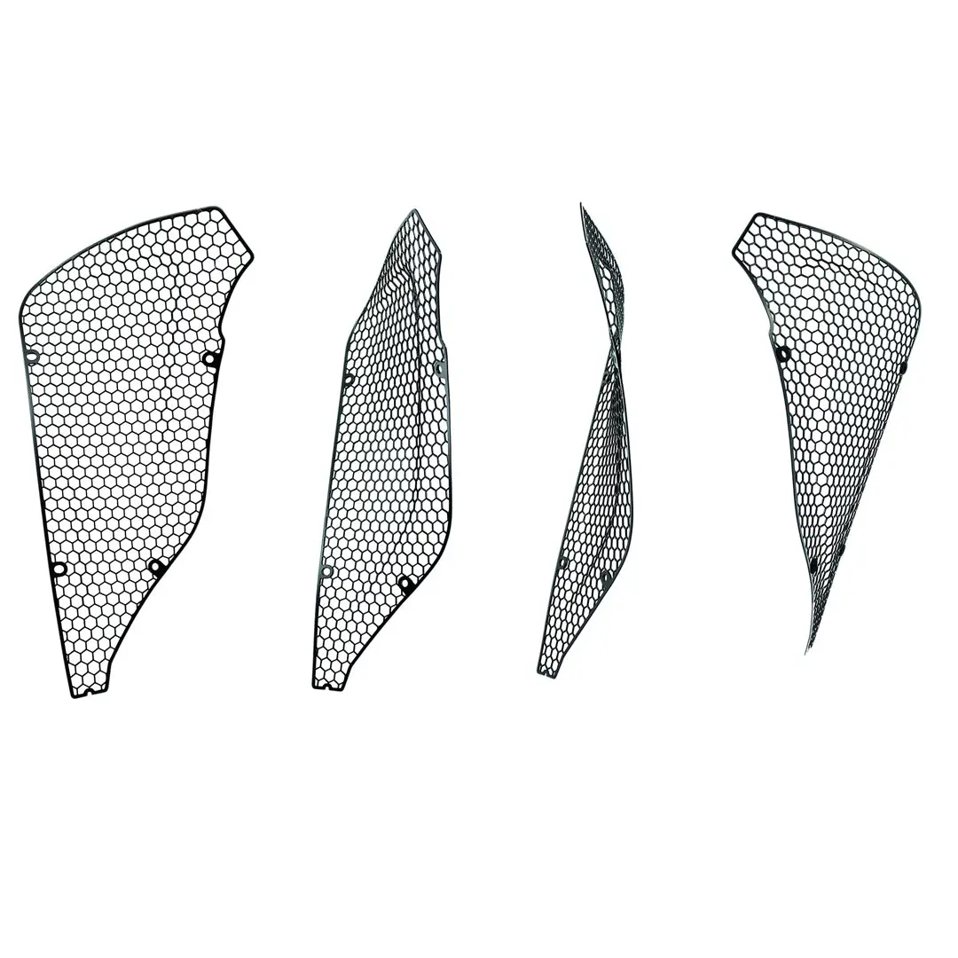 C8 Z06 E-Ray Side Intake Radiator Guards 1