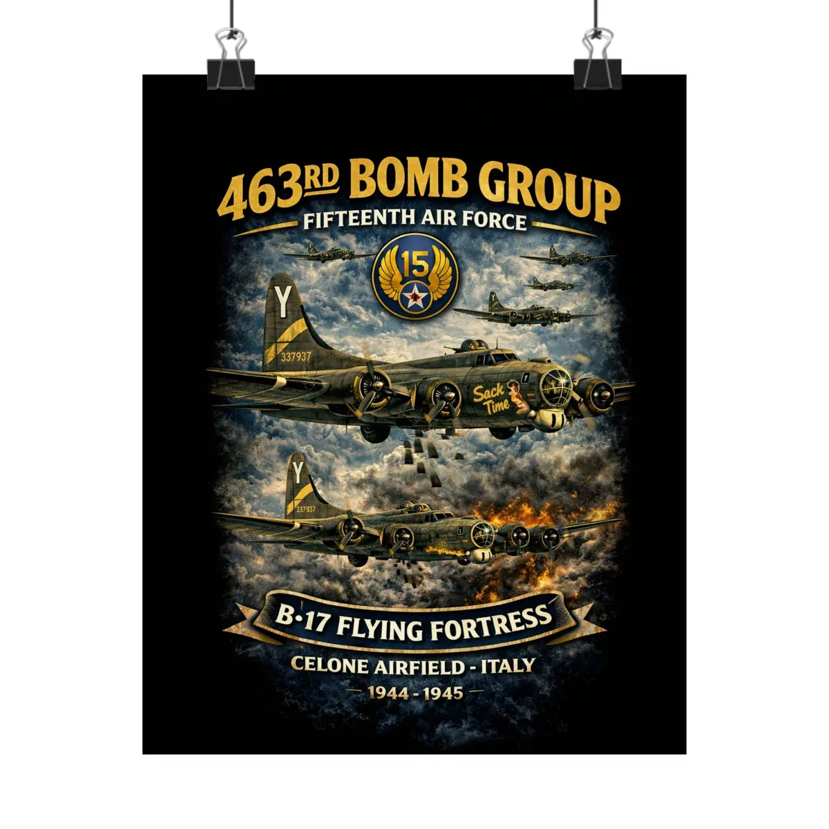 Matte Poster - 463Rd Bomb Group 1