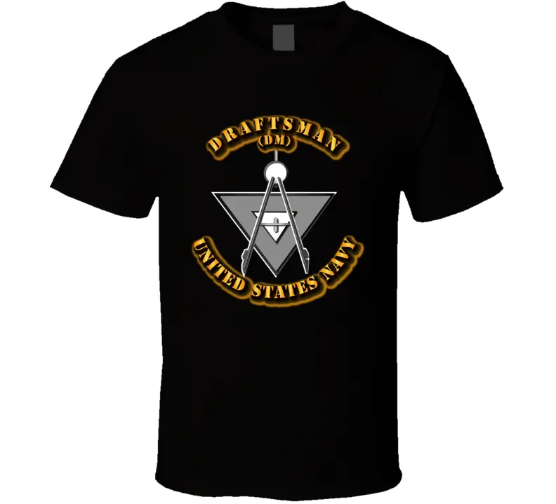 Navy - Rate - Draftsman T Shirt 1