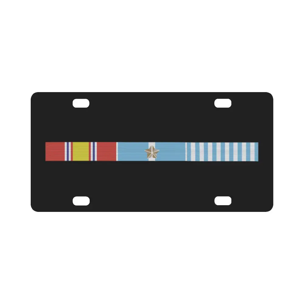 Korean War Service Bar W Campaign Star X 300 Classic License Plate 1