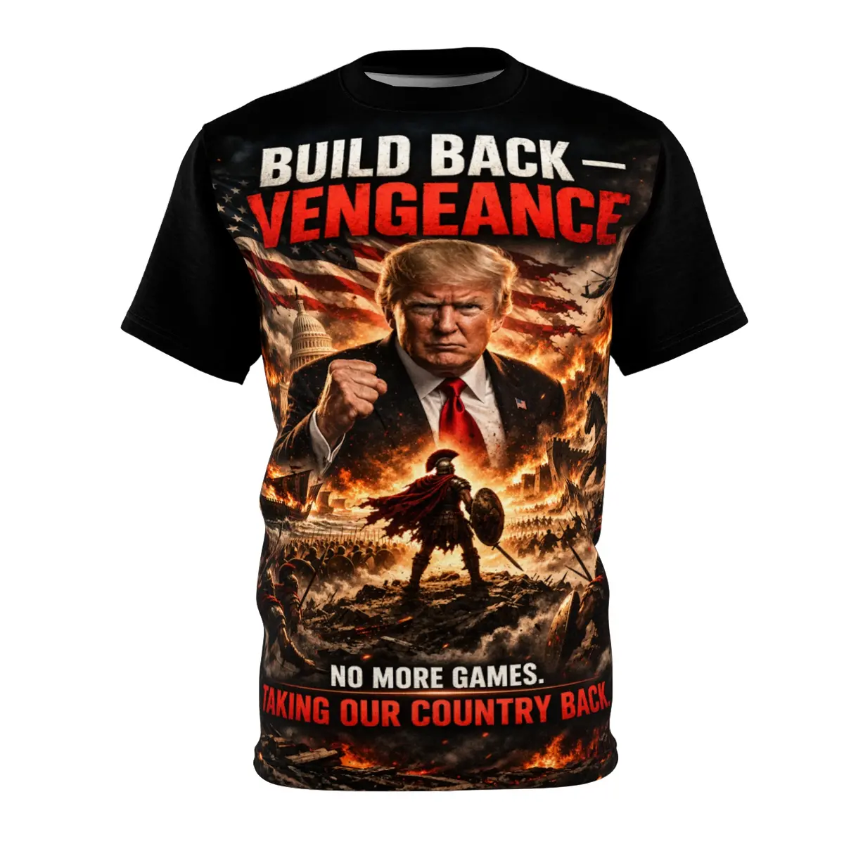 Build Back Country Tribute Tee — "Taking Our Country Back" 1