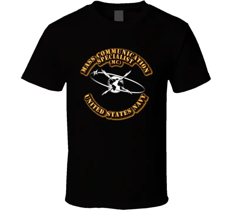 Navy - Rate - Mass Communication Specialist T Shirt 1