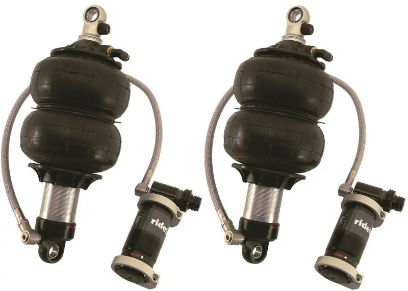 Ridetech Tq Series Shockwaves 2.6In Travel 6.5In Dia Double Convoluted .625In/.625In Bearing 1