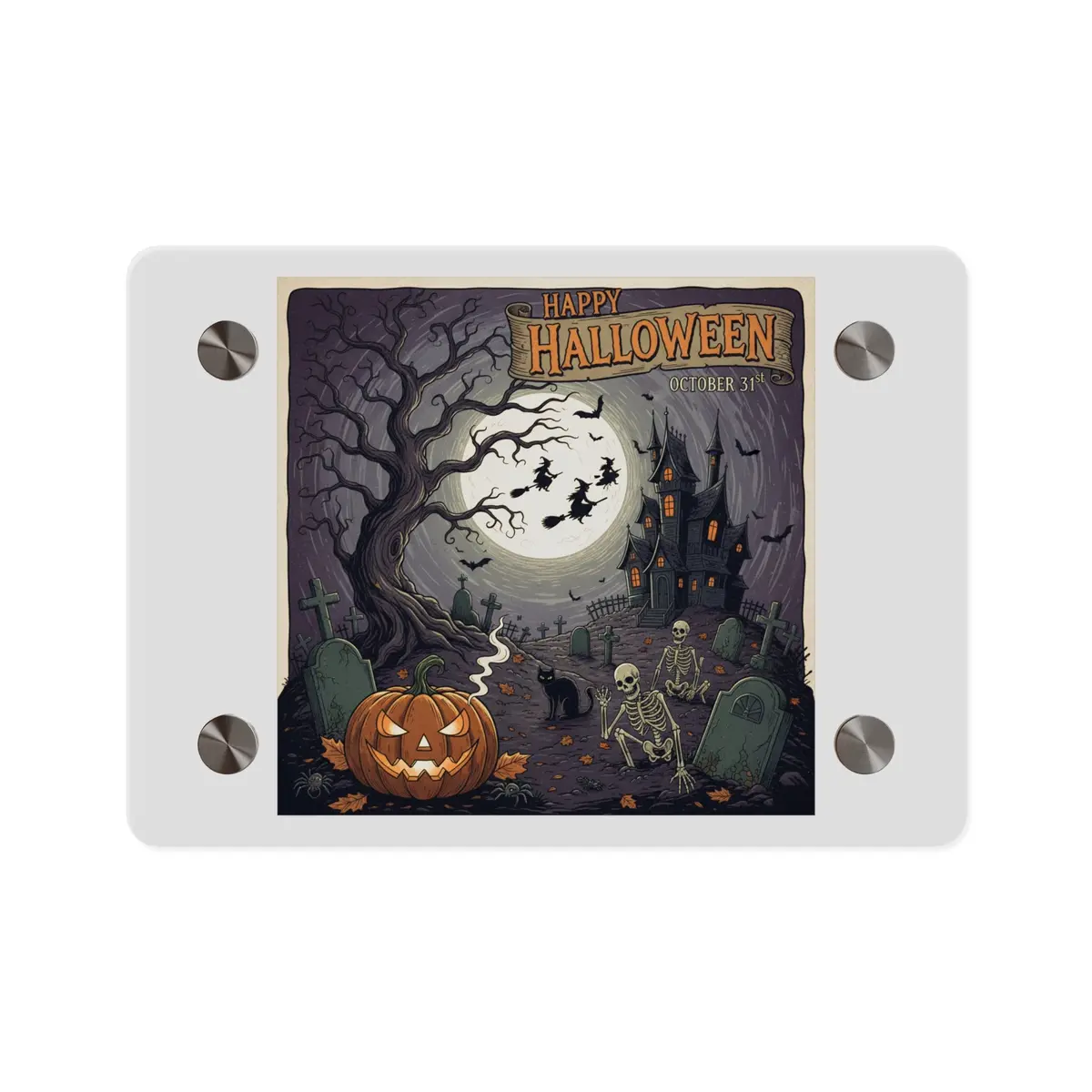 Acrylic Wall Art Panel - Halloween 1