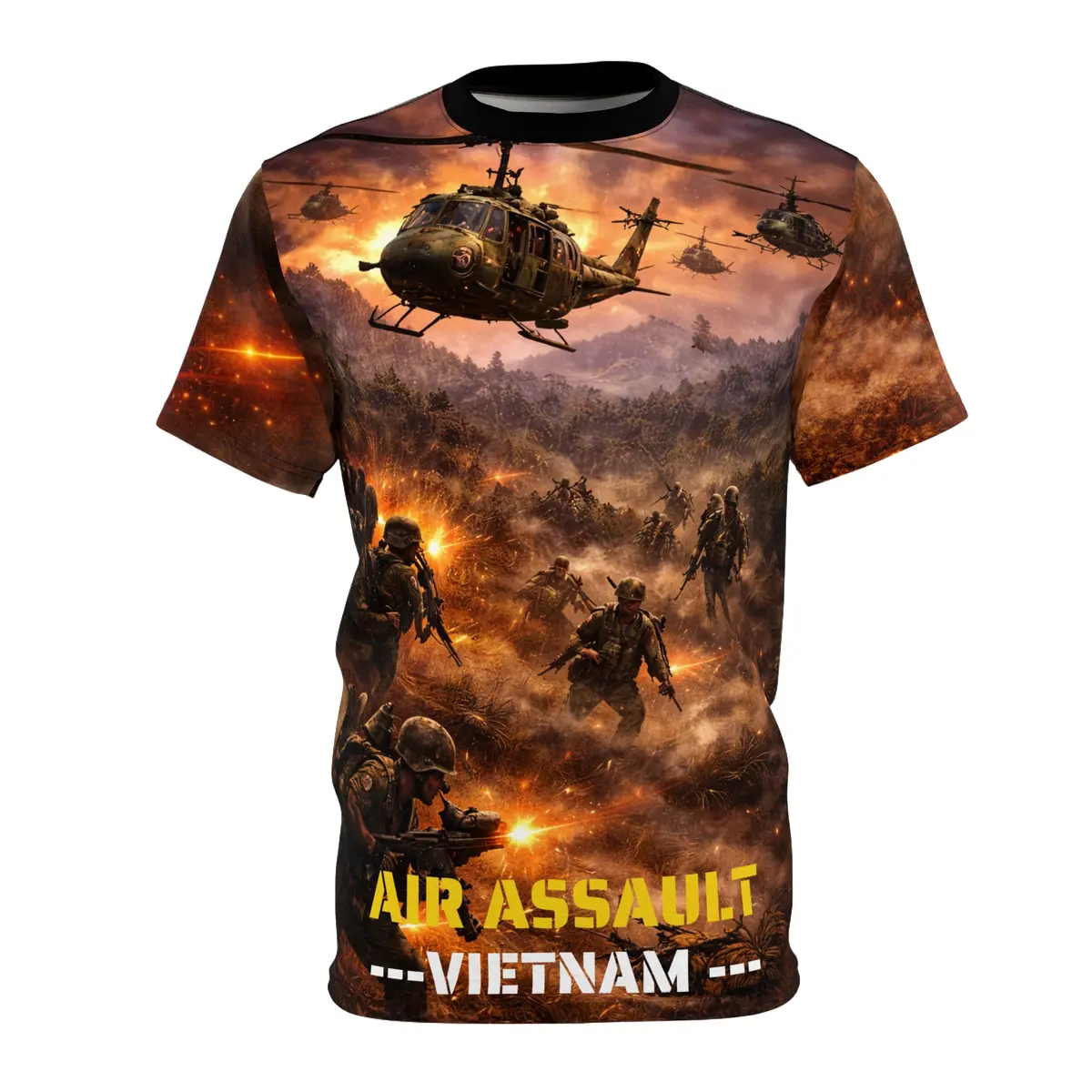 Air Assault Vietnam All-Over Print Tee 1
