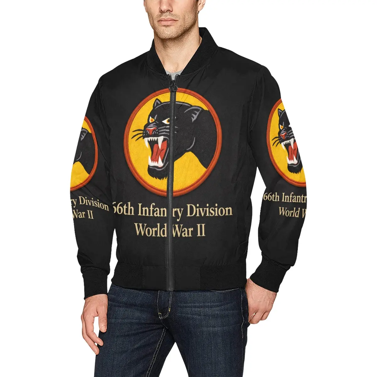 Bomber Jacket - 66Th Infantry Division Ssi 1