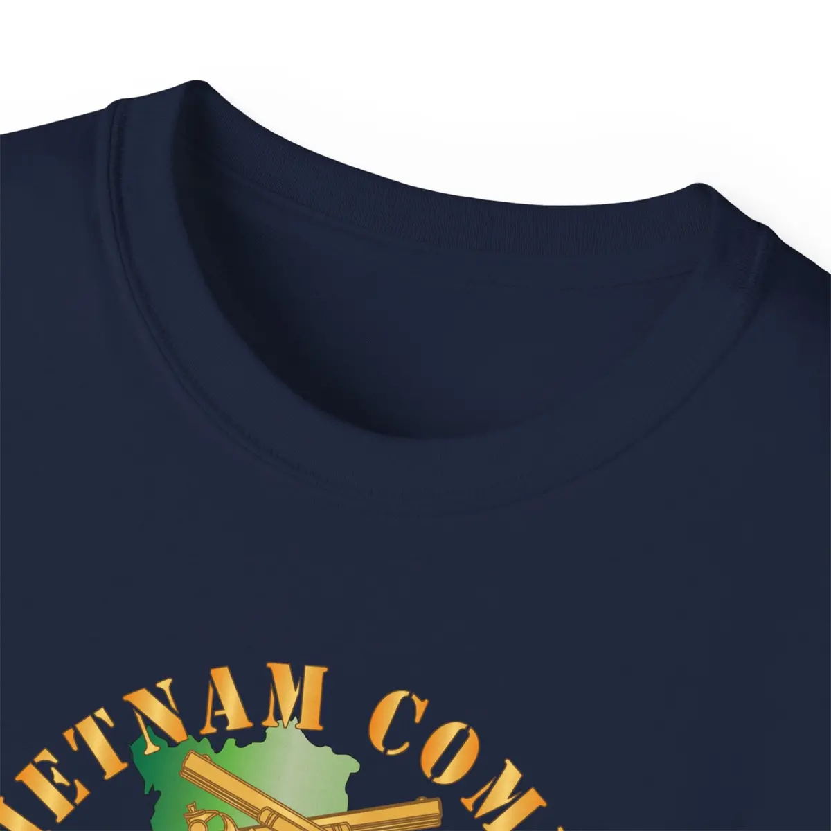 Unisex Ultra Cotton Tee - Army - Vietnam Combat Veteran W 212Th Military Police Company - 18Th Mp Bde Ssi - Vn Svc X 300 48