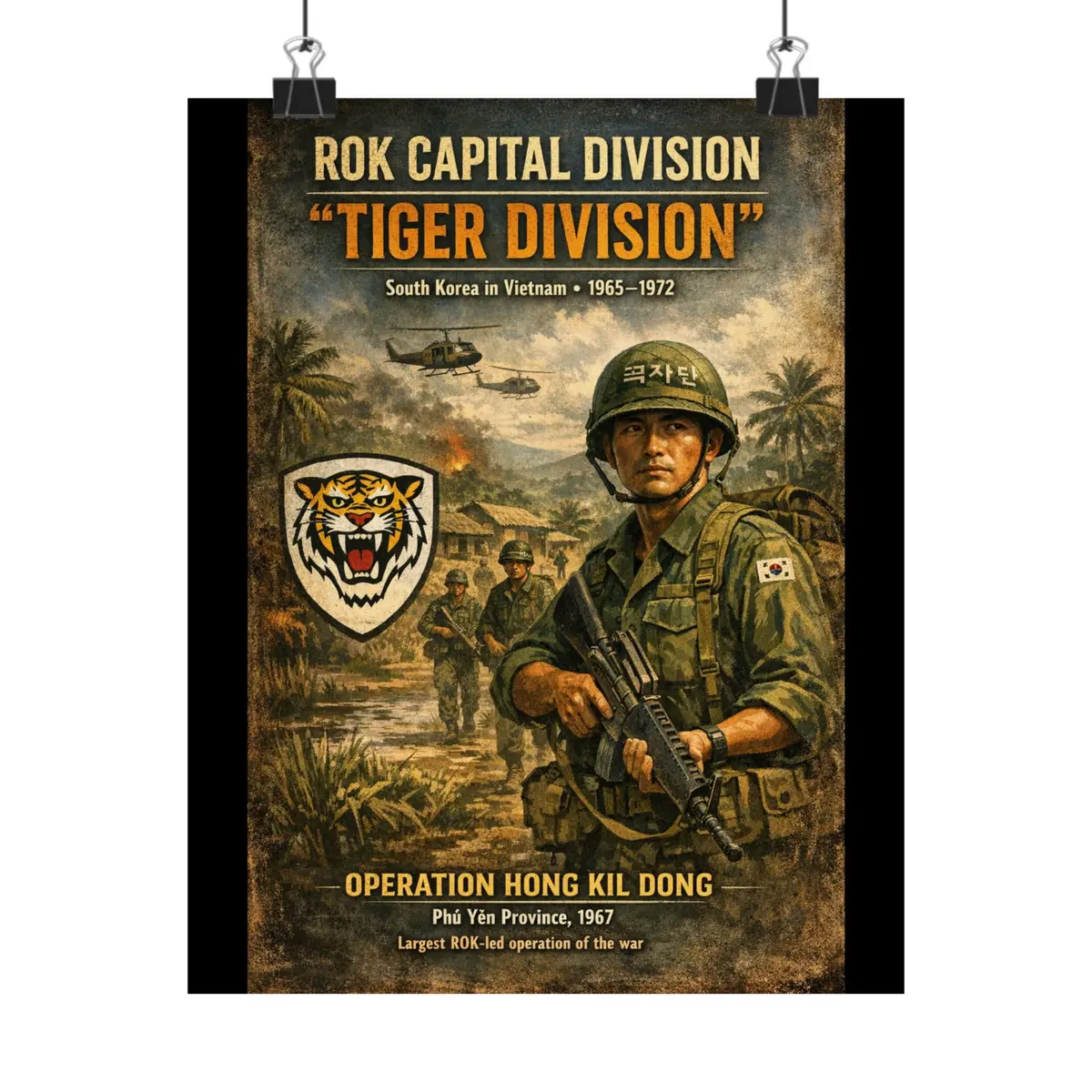Matte Poster - Tiger Division 1