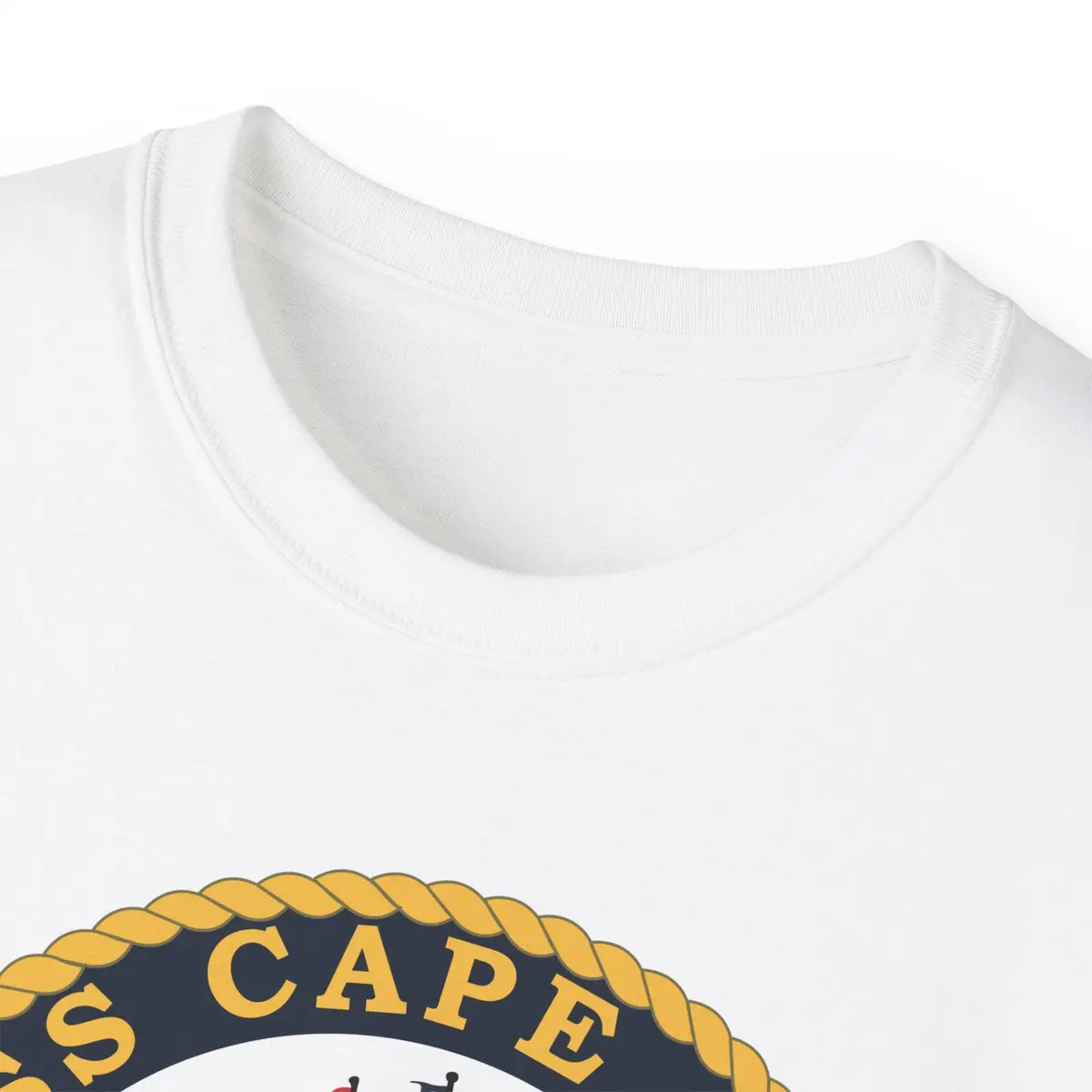 Unisex Ultra Cotton Tee - Navy - Uss Cape Cod (Ad 43) Wo Txt X 300 15