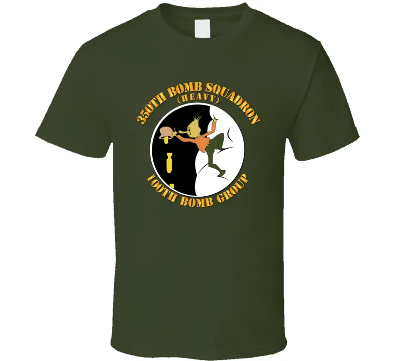 Army Air Corps - 350Th Bomb Squadron - 100Th Bomb Group - World War Ii T-Shirt, Premium, And Hoodie 1