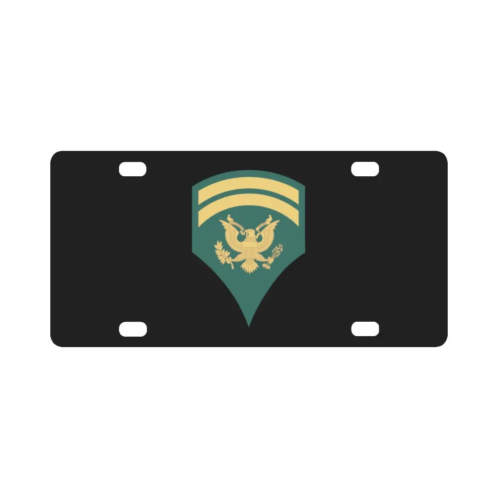 Army - Enlisted - Spec 6 - Specialist 6 - Std Wo Txt X 300 Classic License Plate 1