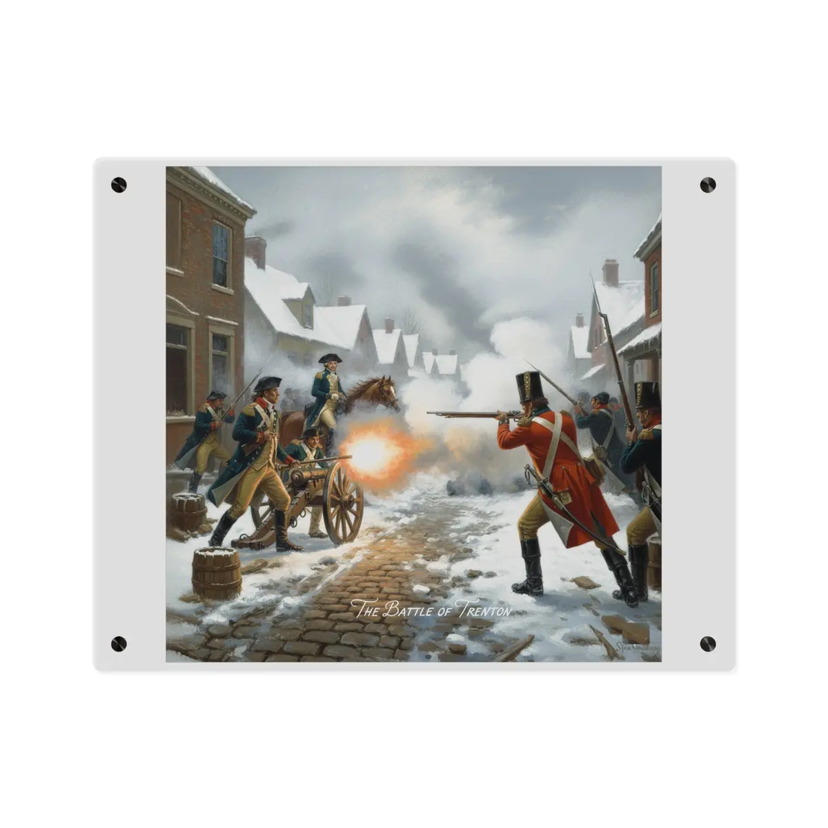 Acrylic Wall Art Panel - Battle Of Trenton 4