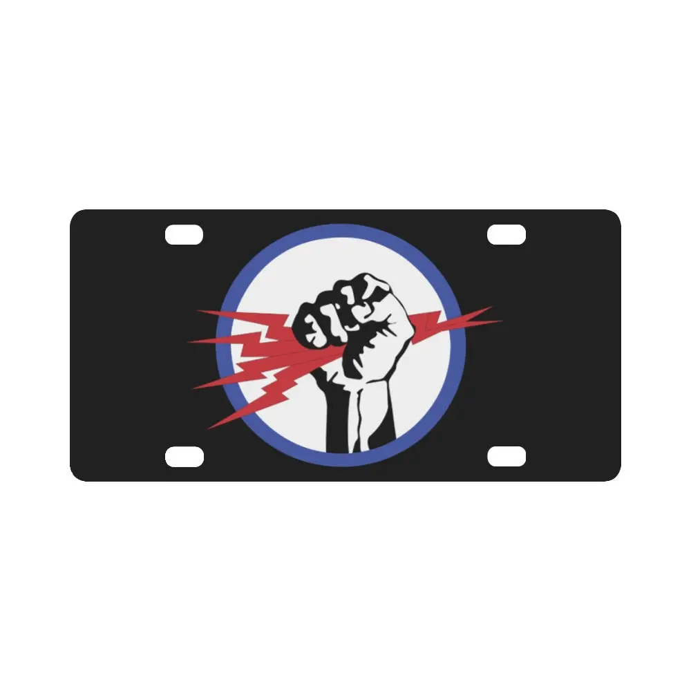Aac - 827Th Bomb Squadron, 484Th Bomb Group - 15Th Aaf Wo Txt X 300 Classic License Plate 1