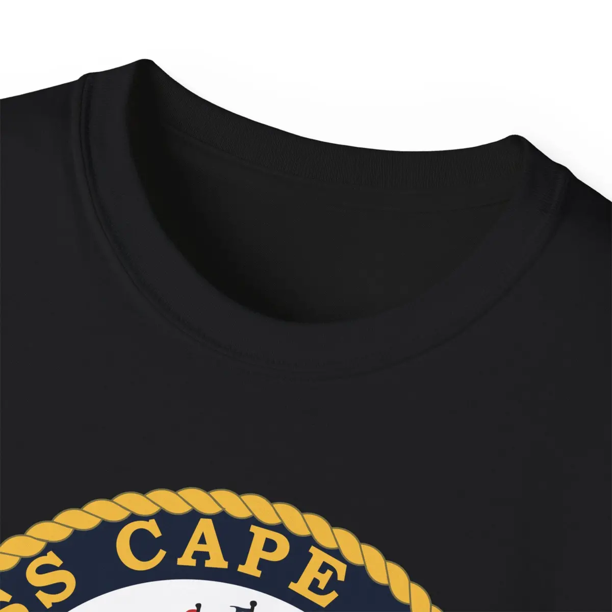 Unisex Ultra Cotton Tee - Navy - Uss Cape Cod (Ad 43) Wo Txt X 300 21