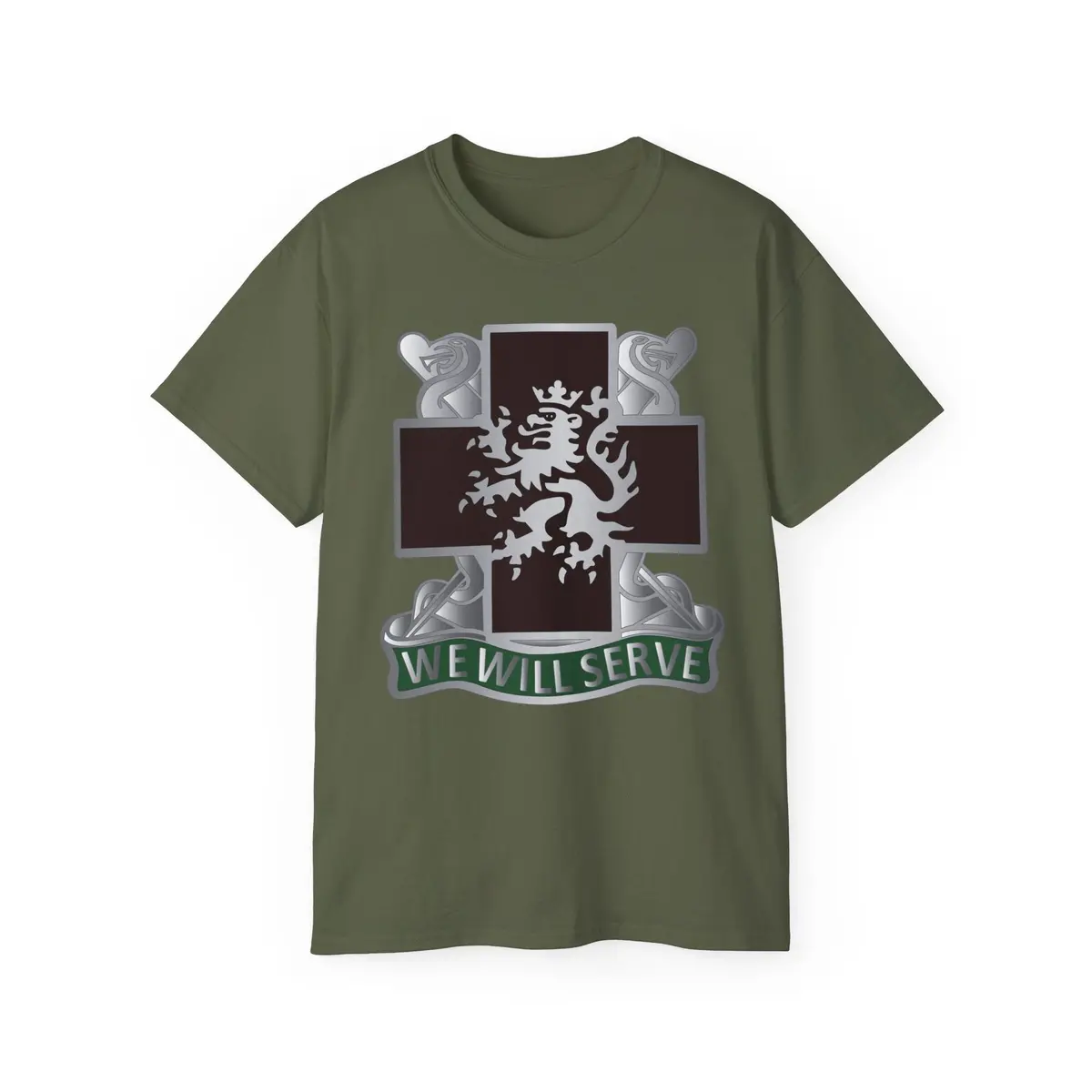 Unisex Ultra Cotton Tee - 130Th Station Hospital - Dui Wo Txt X 300 6