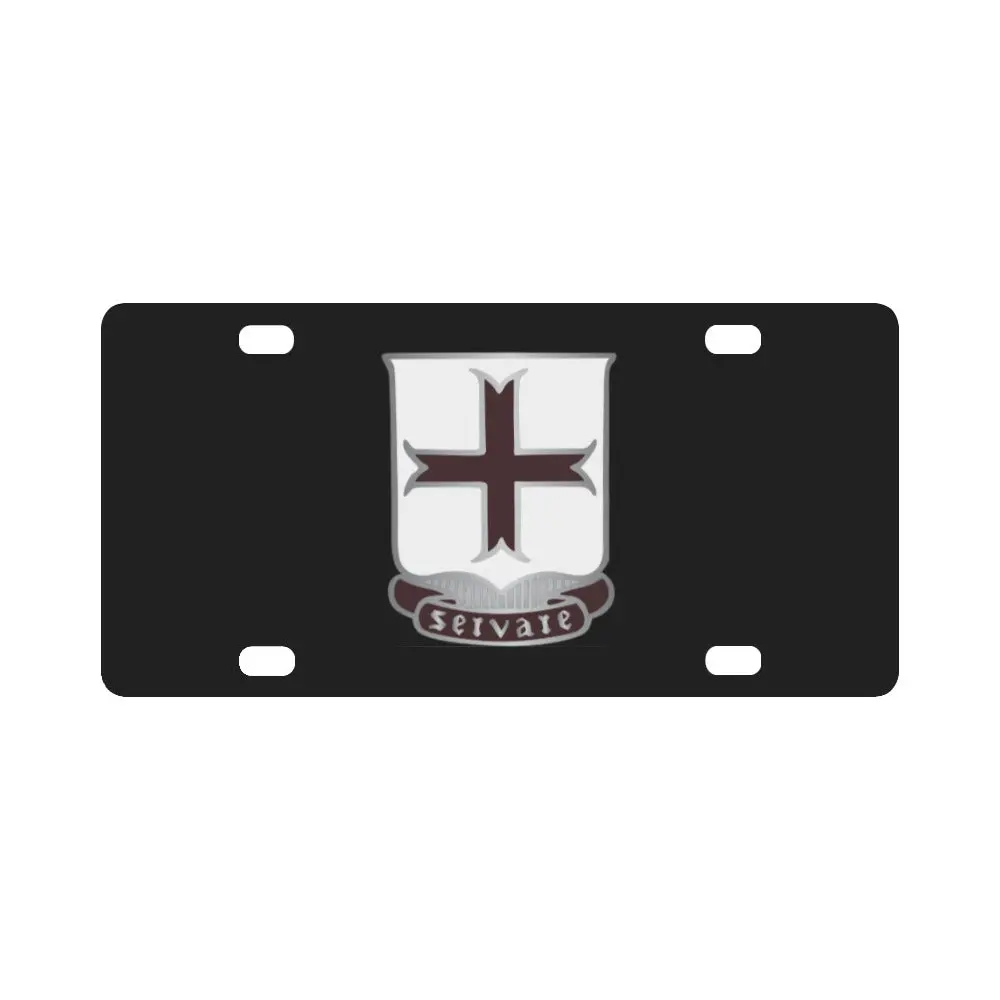 8Th Medical Battalion - Dui Wo Txt X 300 Classic License Plate 1
