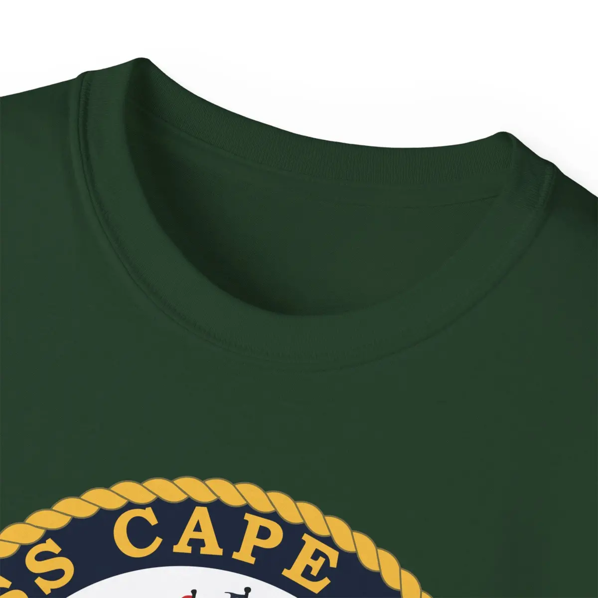 Unisex Ultra Cotton Tee - Navy - Uss Cape Cod (Ad 43) Wo Txt X 300 33