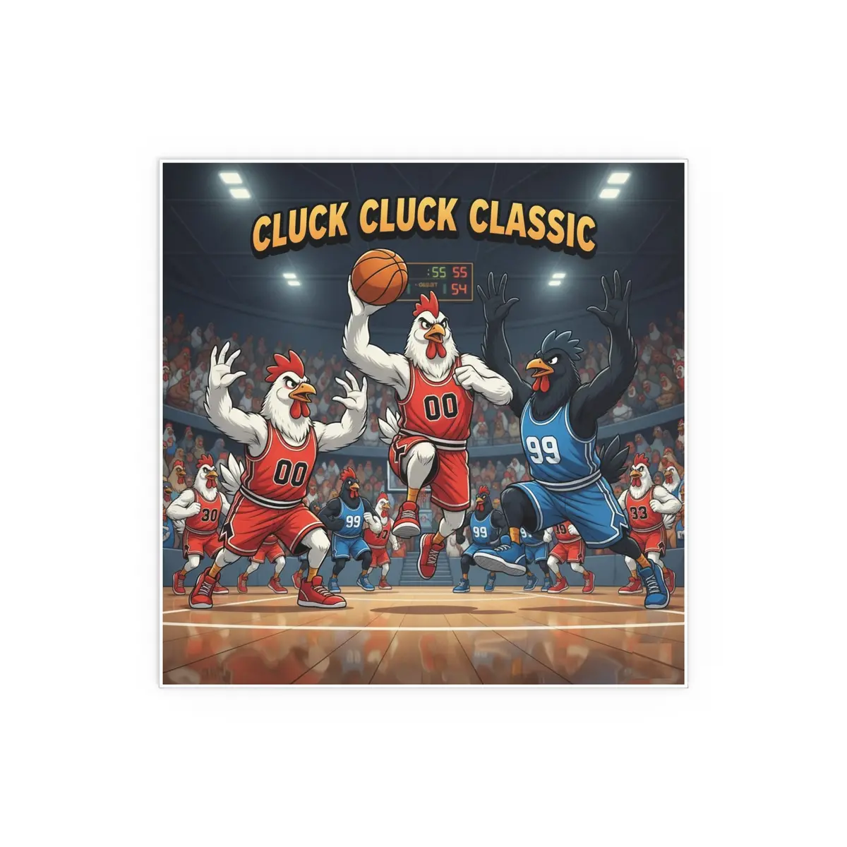 Indoor And Outdoor Silk Posters - Chicken Classic 6