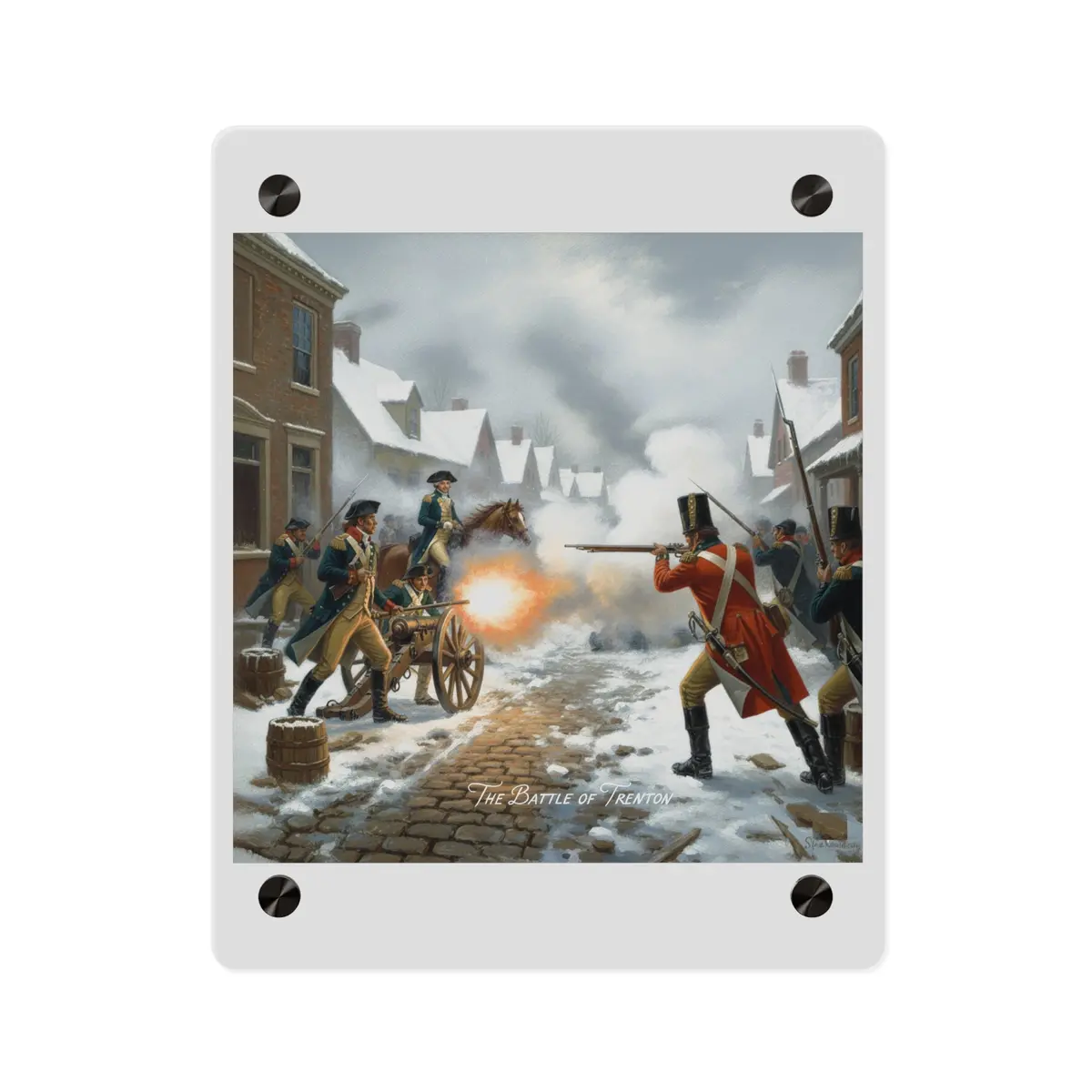 Acrylic Wall Art Panel - Battle Of Trenton 6