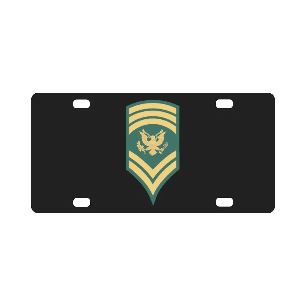 Army - Enlisted - Spec 9 - Specialist 9 - Std Wo Txt X 300 Classic License Plate 1