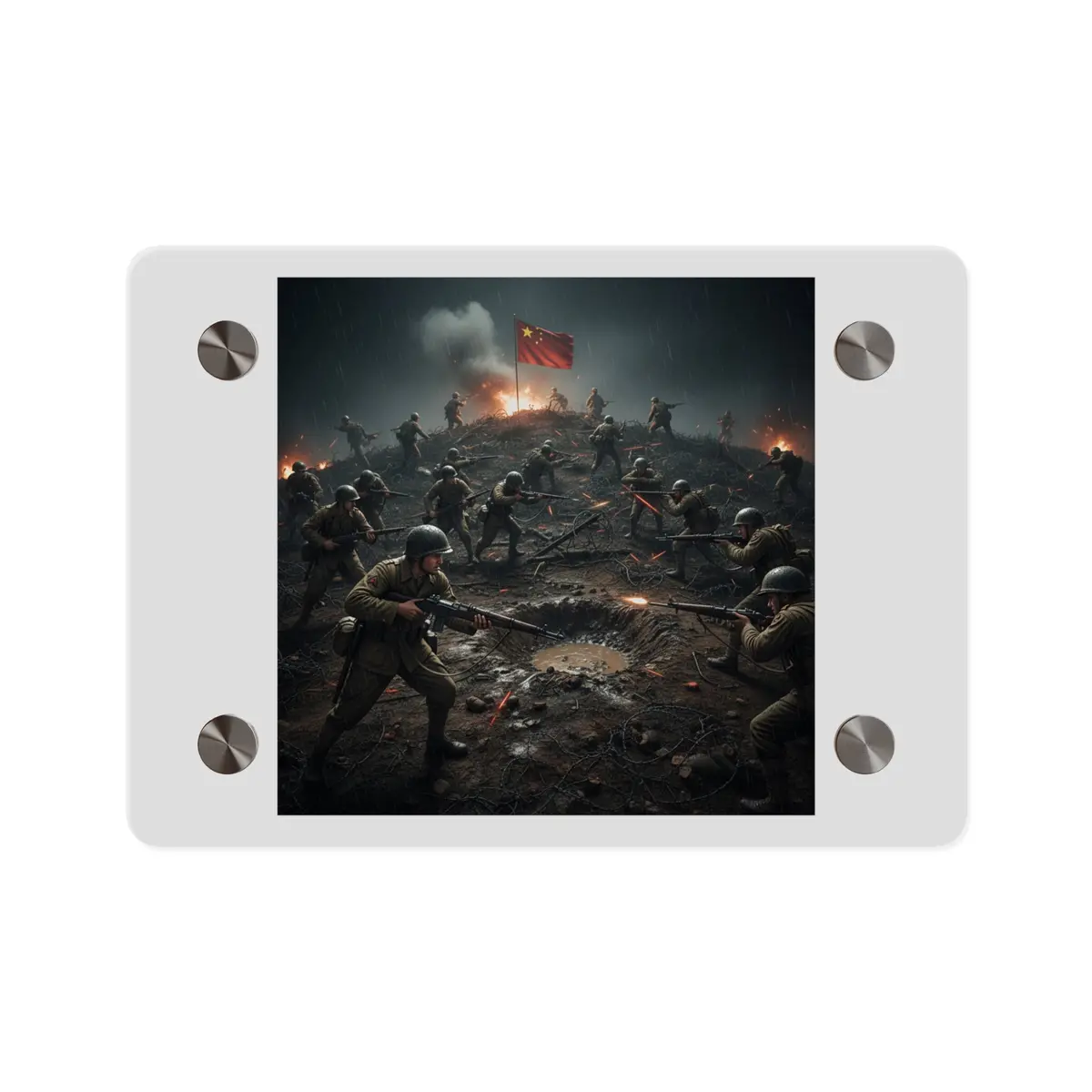 Acrylic Wall Art Panel - Porkchop Hill - Korean War 1