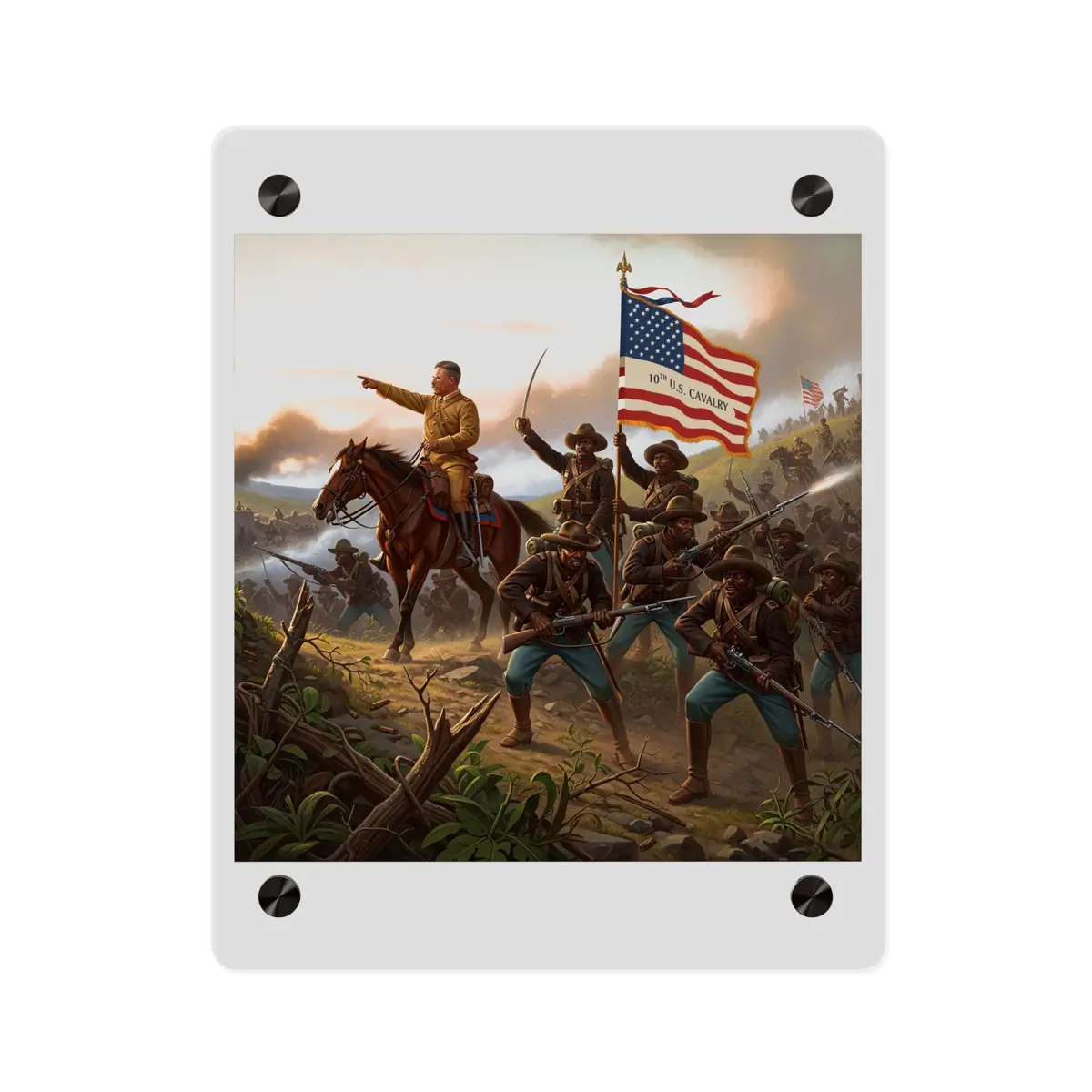 Acrylic Wall Art Panel - Charge Up Janjuan Hill 6
