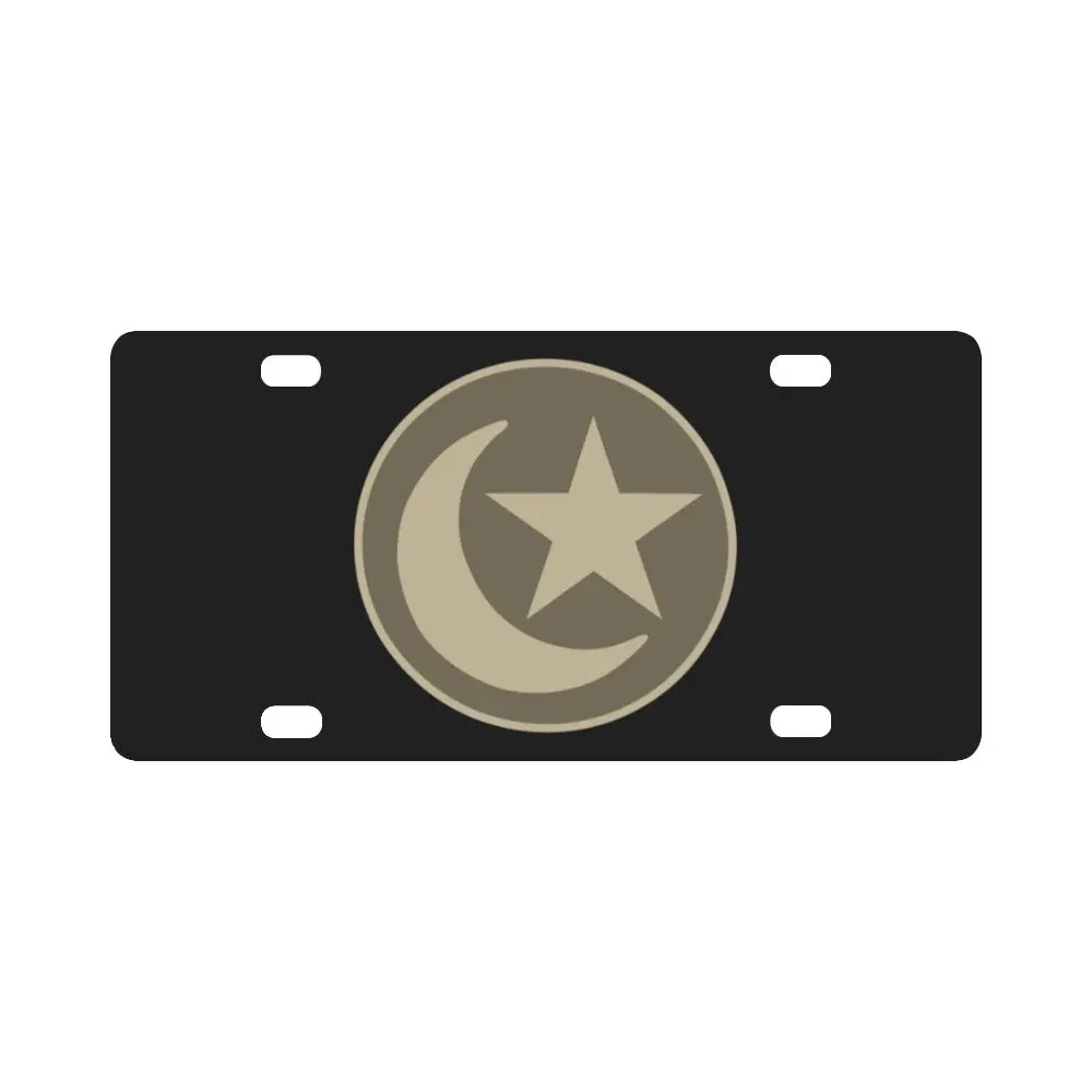 Ssi -19Th Infantry Division - Wwi X 300 Classic License Plate 1