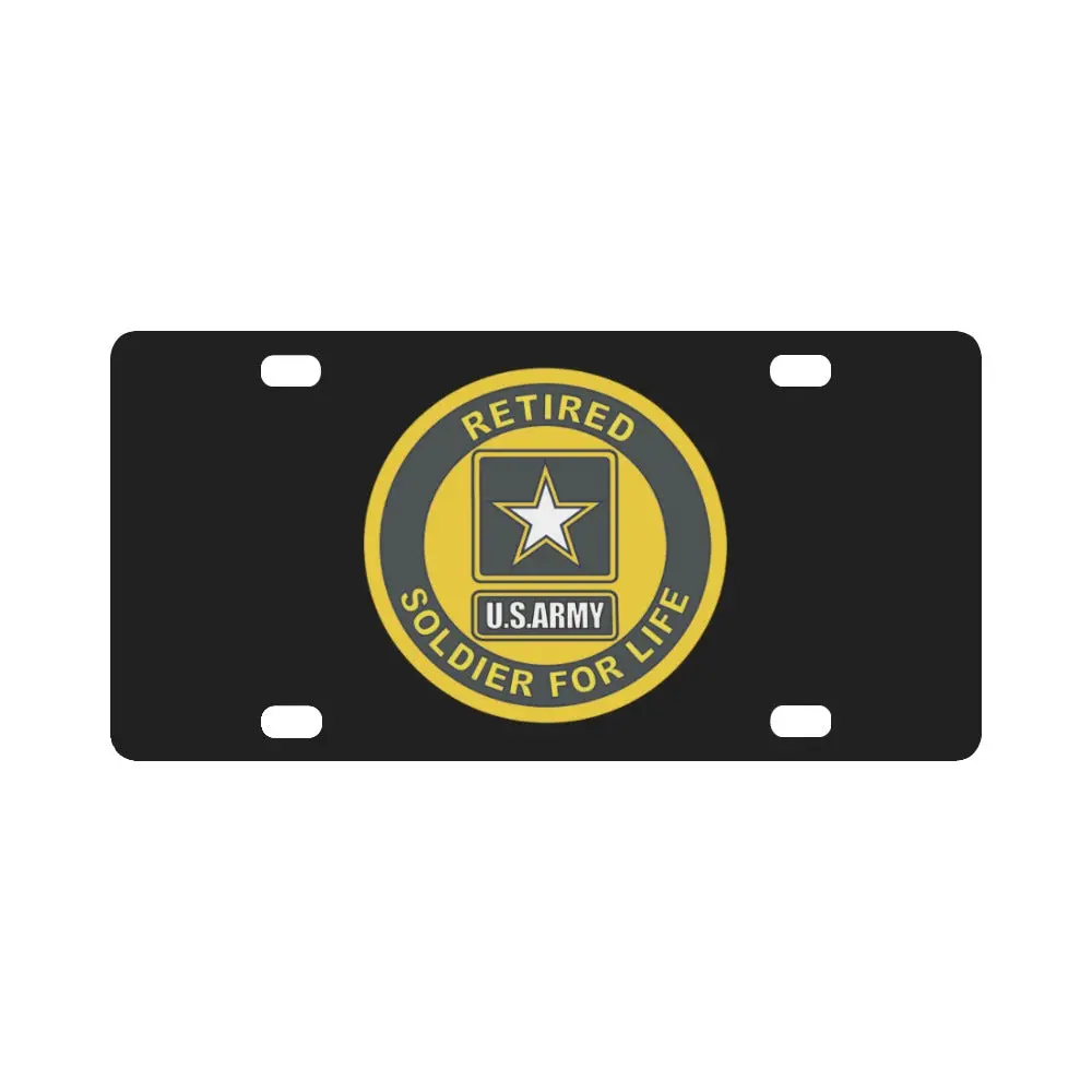 Us Army Soldier For Life X 300 Classic License Plate 1