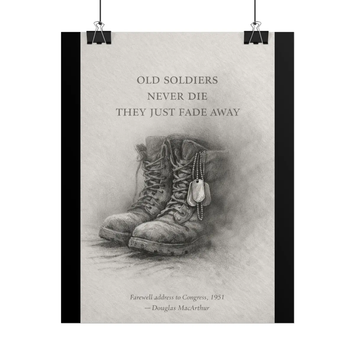Posters - Old Soldiers Never Die 4