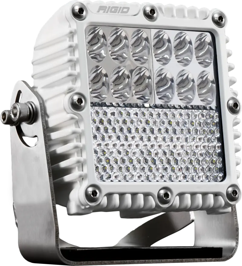 Rigid Industries Q-Series Pro Driving Light – Diffused White Beam Pattern 1