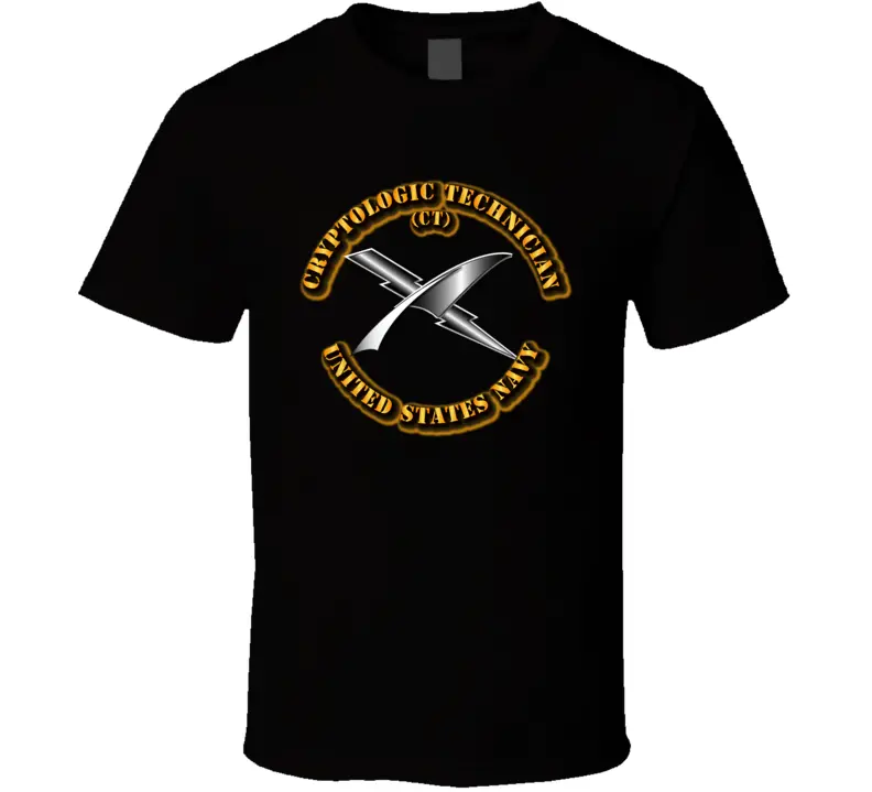 Navy - Rate - Cryptologic Technician T Shirt 1
