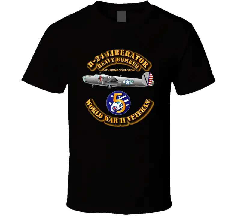 Aac - 43Bg - 64Th Bs - B-24 - 5Th Af T Shirt 1