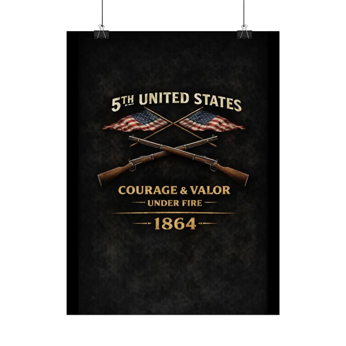 Posters - Honoring The 5Th Usct, 1864 - Left 7